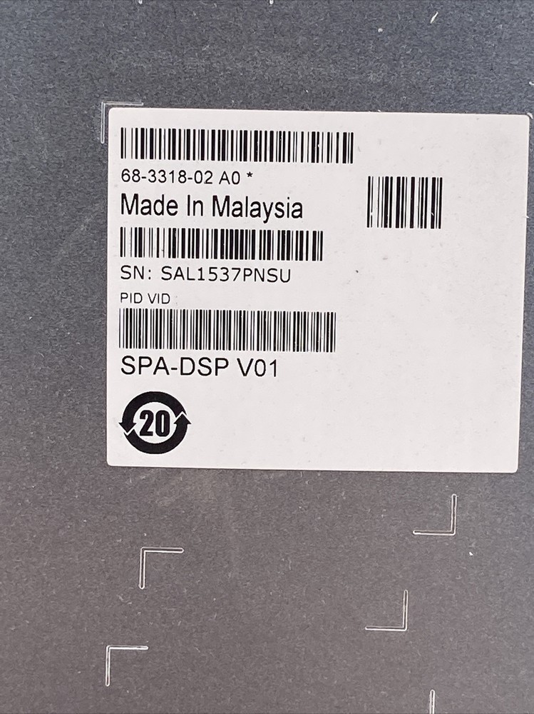Cisco SPA-DSP ASR1000 Series Digital Signal Processor SPA