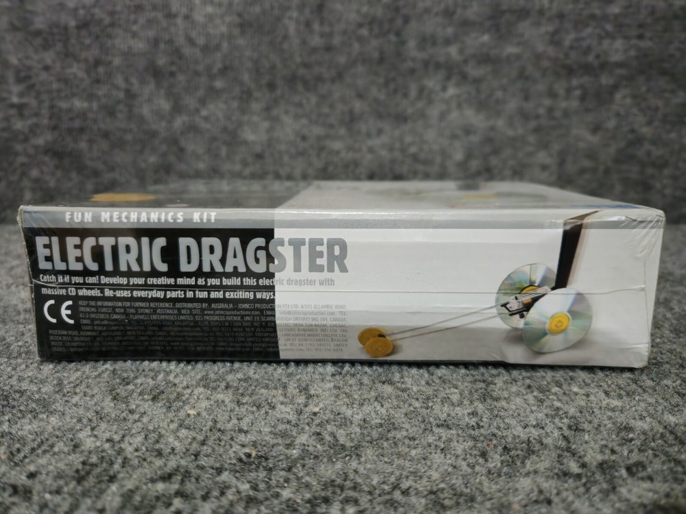 4M ELECTRIC DRAGSTER Fun Mechanics Kit