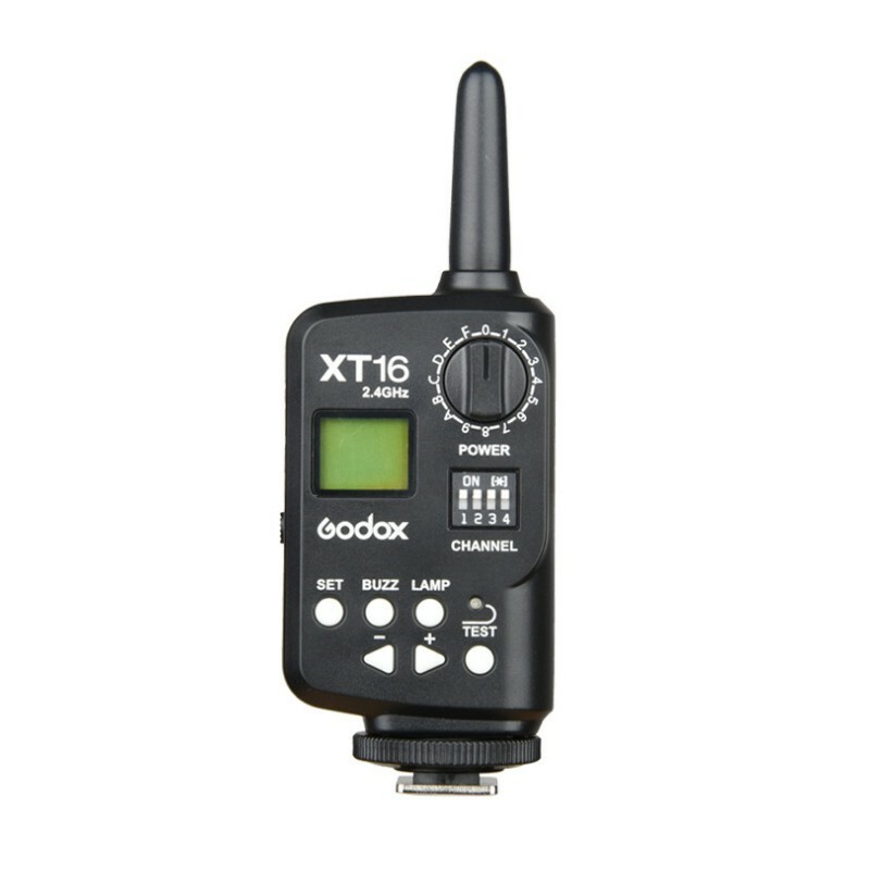 Godox XT16S Wireless Radio-Controlled Flash Trigger Transmitter and Receiver