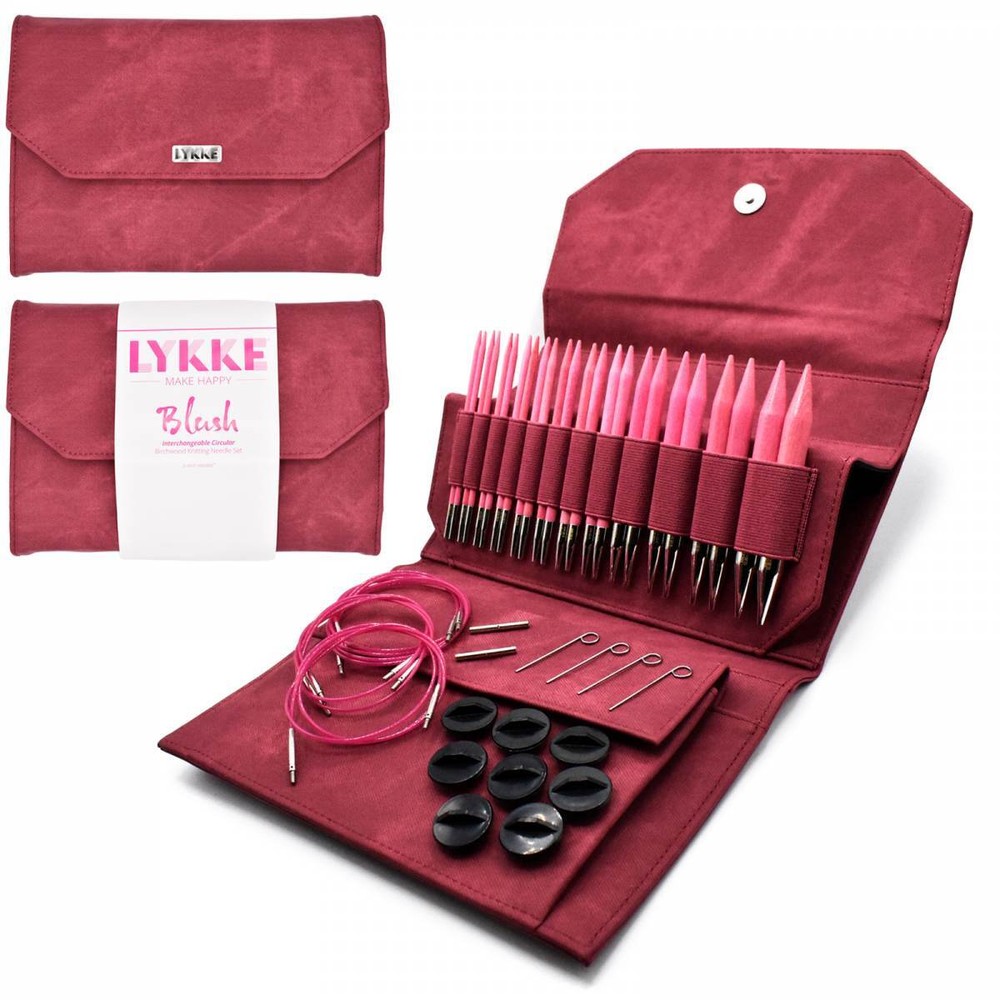Lykke Interchangable Knitting Needle Set: New Case Colors