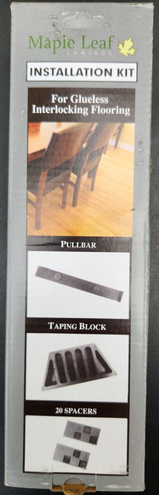 Maple Leaf Ins-800 Flooring Install Kit (20 Spacers, 1 Pull Bar, 1 Taping Block)