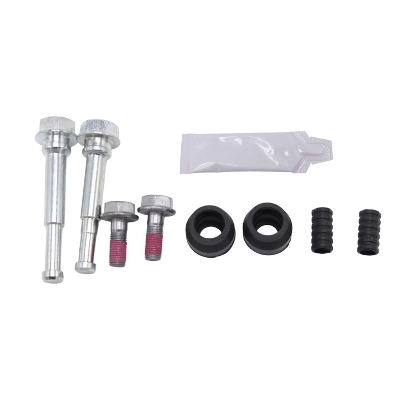 Front Brake Caliper Guide Pin Repair Package Kit for Ensures Stability Longevity