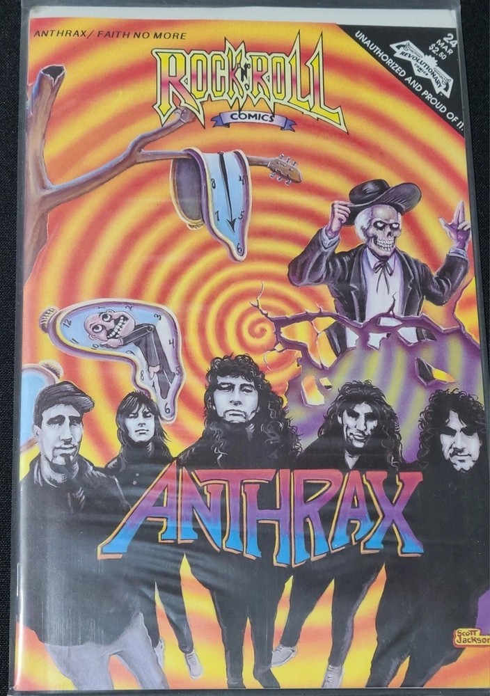 Anthrax Rock n' Roll Revolutionary Comic #24