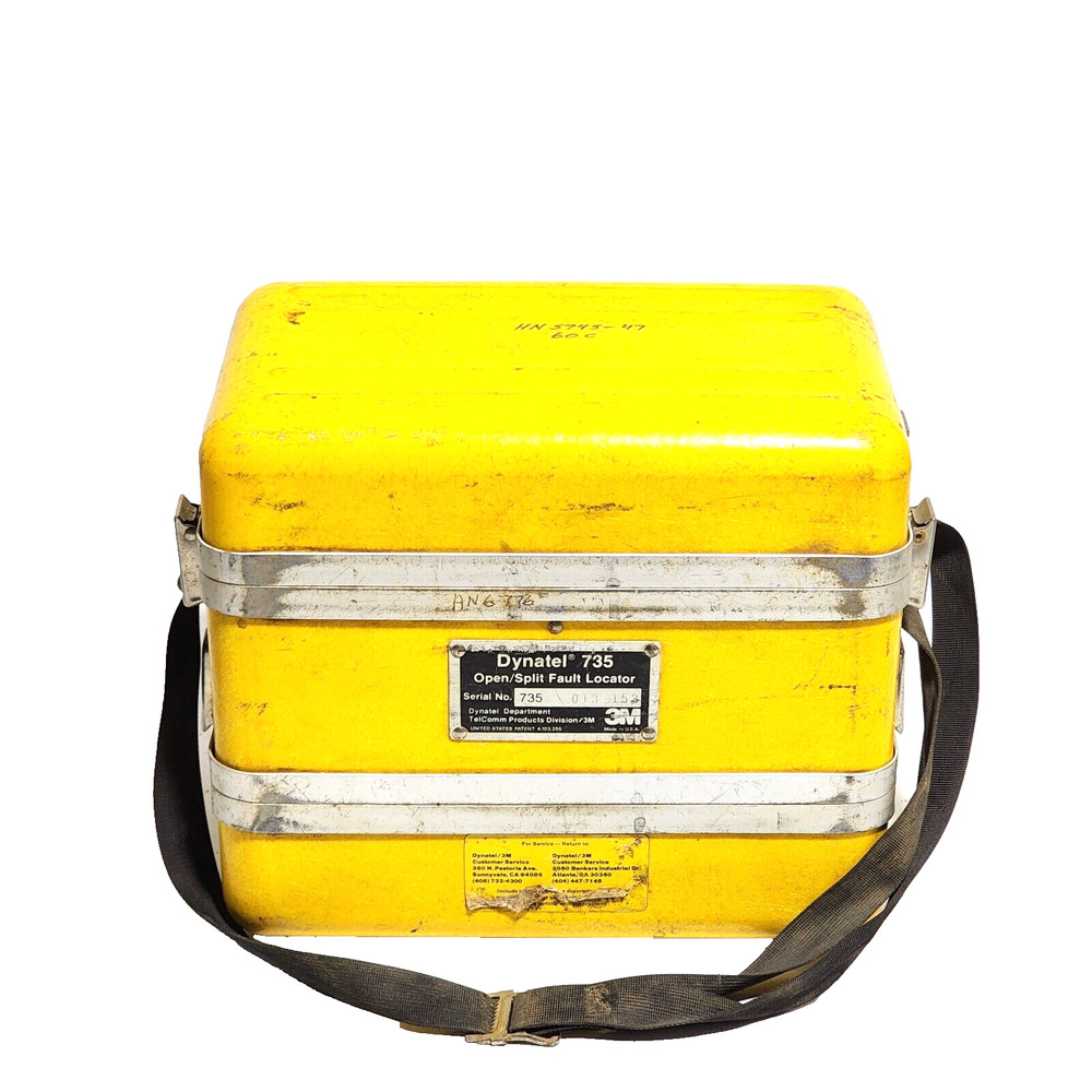 3M DYNATEL 735 Portable Open/Split Cable Fault Locator USED+CABLE