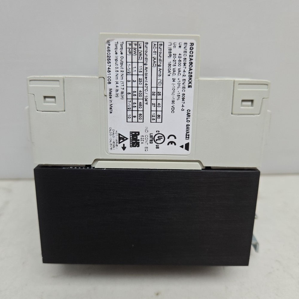 Carlo Gavazzi RG Solid State Switch RQC2A60A25KKE