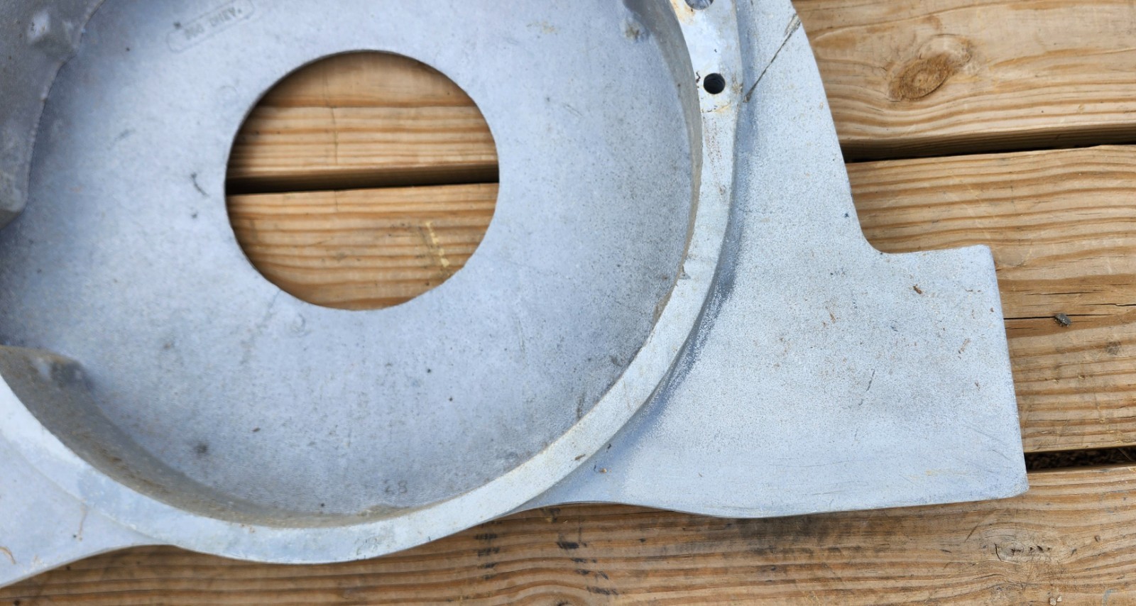 Vintage 1960's? Edelbrock Rear Engine Mount Plate Hydroplane? Jet Boat?