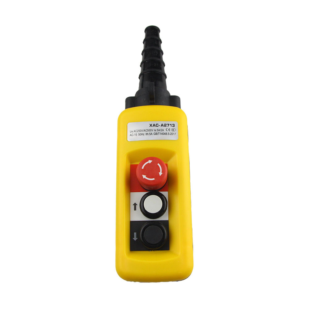 Pendant Control Stations Crane 2 Pushbutton Switch XAC2713 For XAC-A2713