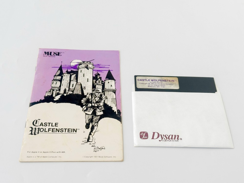 Castle Wolfenstein - MUSE Software (The MUSE Co.) - 1981 / Apple II