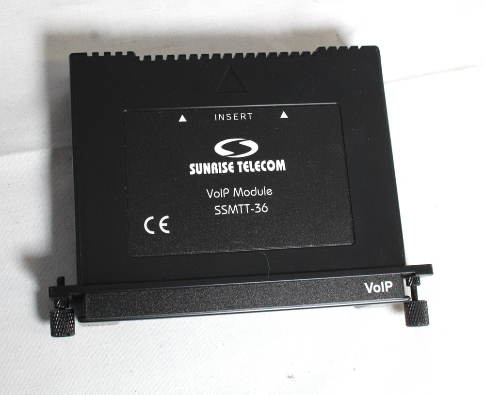Sunrise Telecom VoIP Module SSMTT-36 Troubleshooter For Modular Test Toolkit