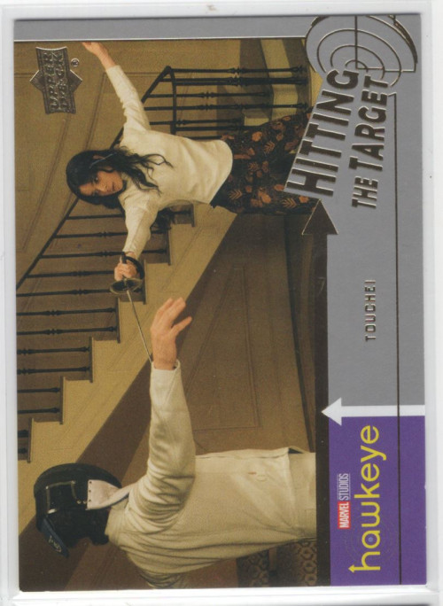 2023 Upper Deck Hawkeye Hitting the Target Silver #HT5 Touche! /100
