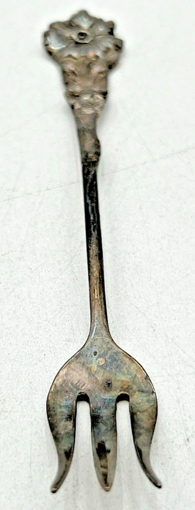 REED & BARTON HARLEQUIN JELLY SERVER, LADLE, LEMON FORK & OLIVE FORK SILVERPLATE