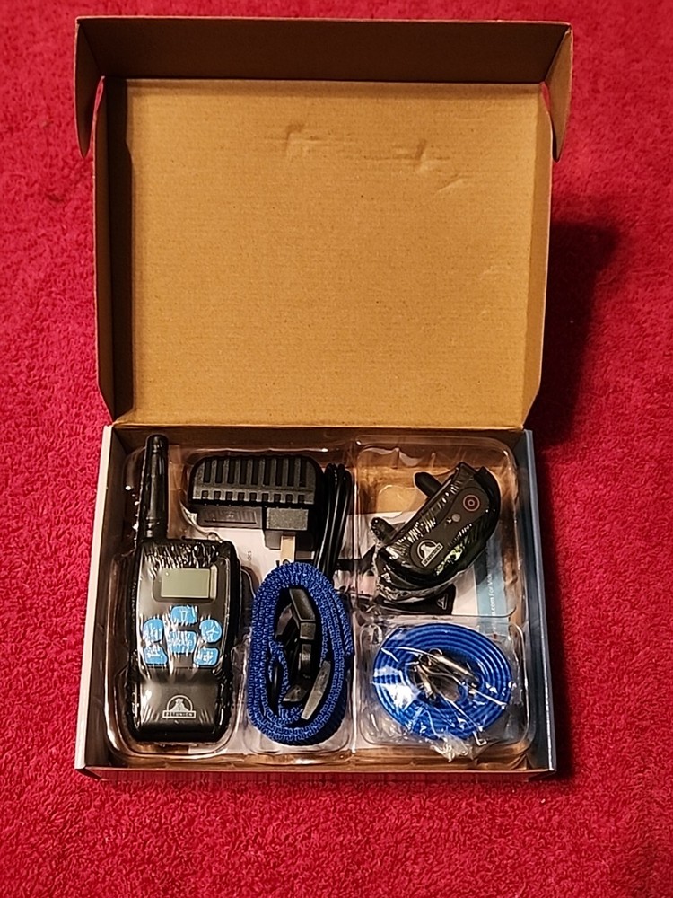 Petunion Dog Training Active Collar Blue 4 Training Mode Pet 1,200' Range New