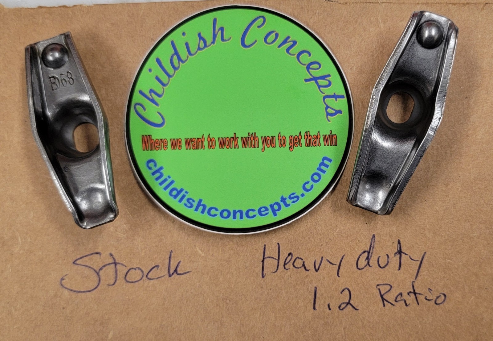 1.2 RATIO ROCKER ARM Predator 212cc 196cc non-hemi For Honda GX160 GX200 (PAIR)