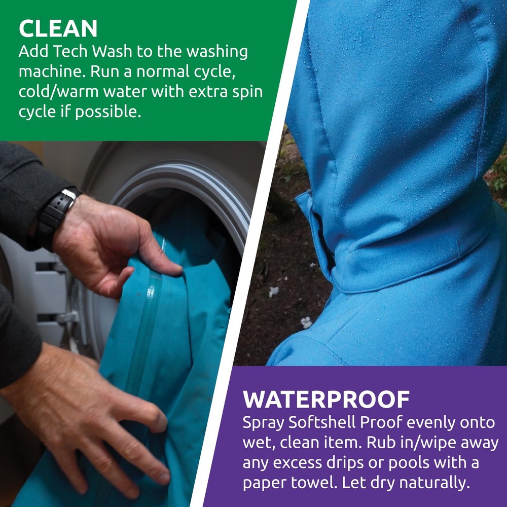 Softshell Proof, Spray-On