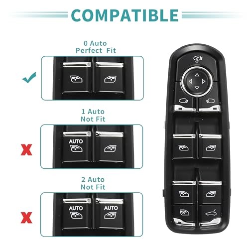 Front Left Driver Side Power Window Switch Window Control Switch Fit for