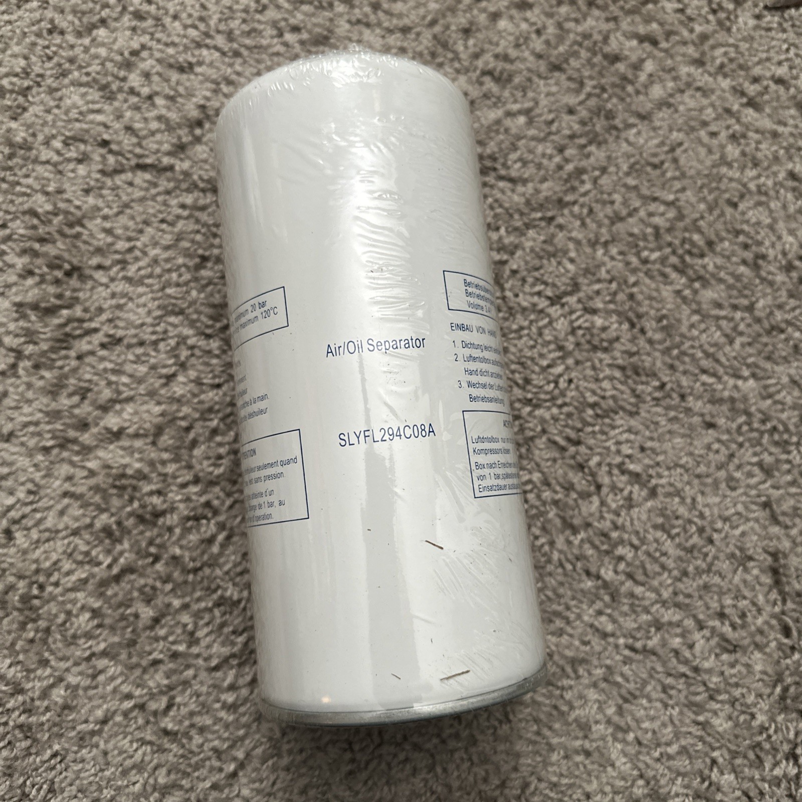 1x Air/Oil Separator For Air Oil Separator 2202929450 2202929400 1630404600