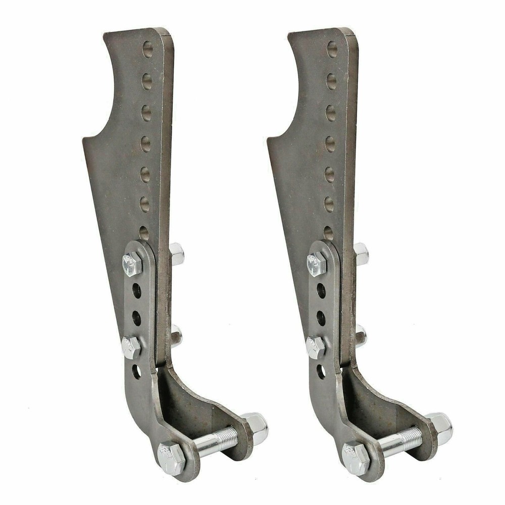 [SR] Universal Steel Coil Over Shock Mount Kit Adjustable Lower Brackets #2047