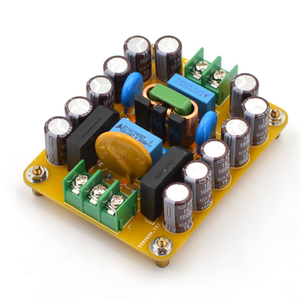 1pc HiFi AC Power Line Single EMI Filter Module 660W Version Kit DIY