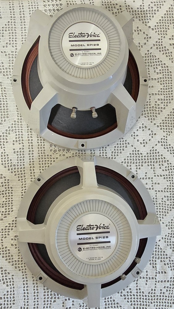 Pair Electro-Voice Model SP12B Speakers