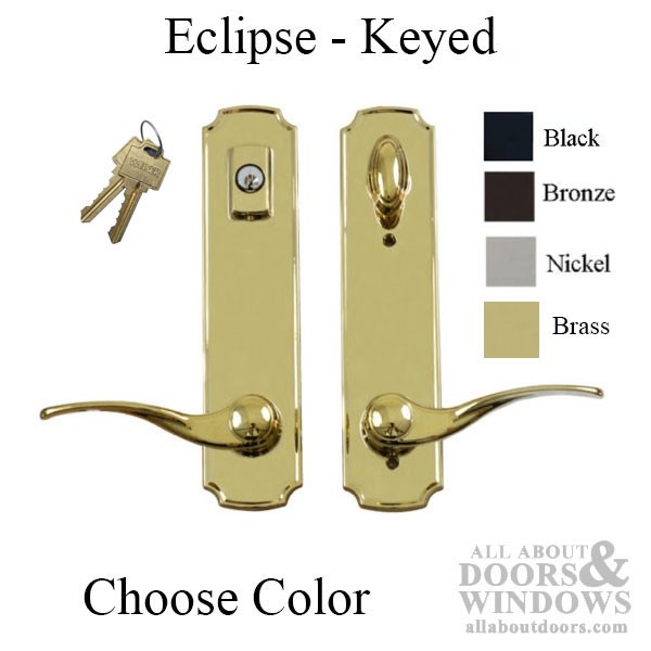 Endura Trilennium Eclipse 3-Point Handle Set Trim 6" Spacing Multipoint Lock