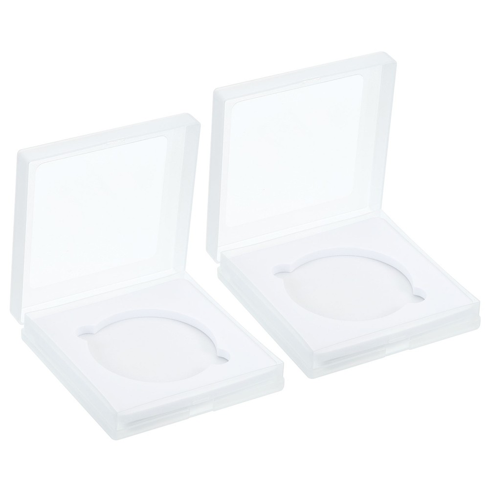 58mm Lens Filter Case, 2pcs Camera Filter Case Portable Lens Filter Box