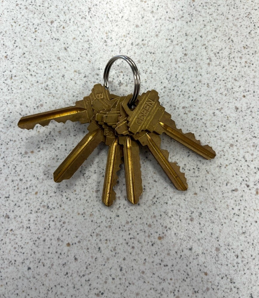 Schlage Construction Control Keys