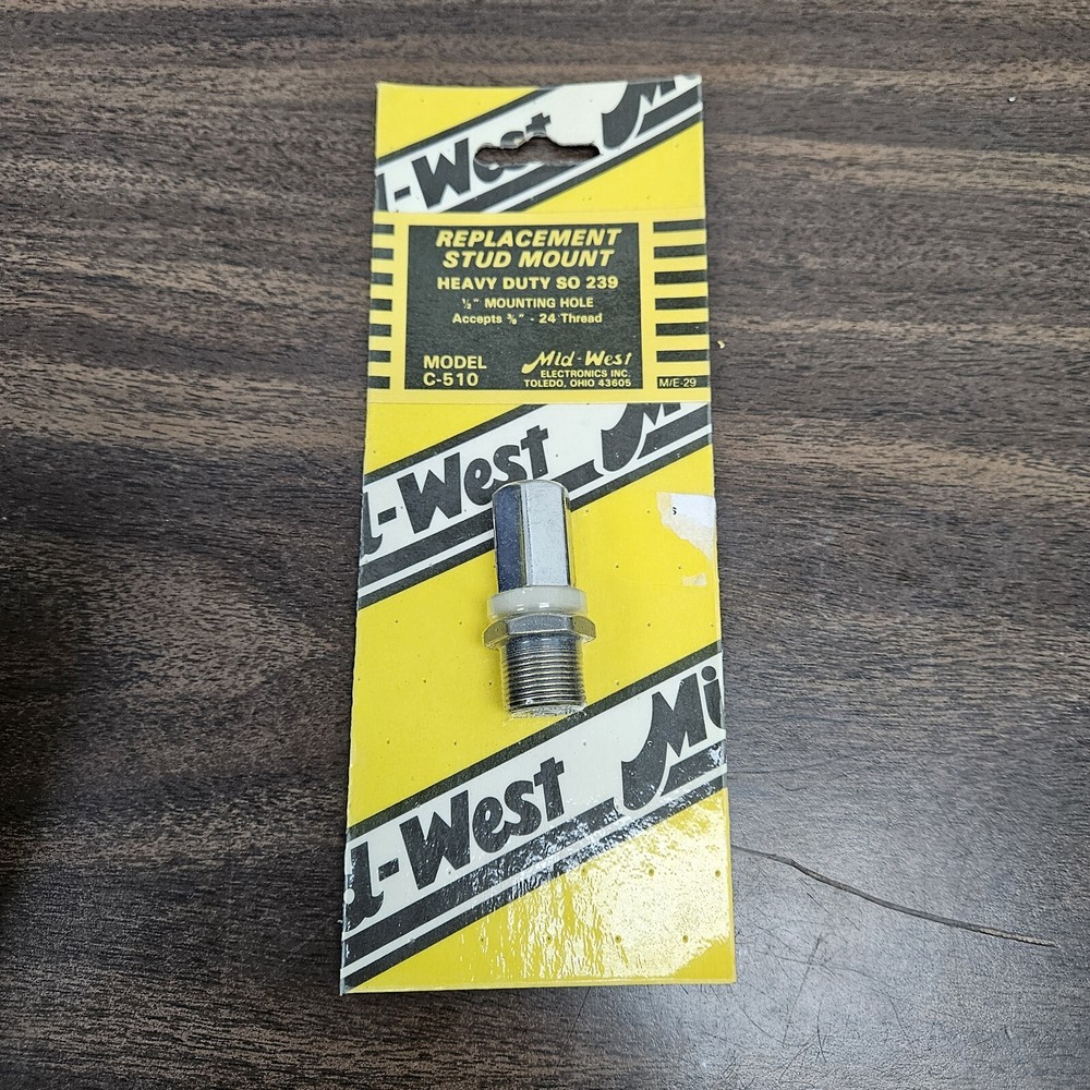 MidWest Replacement Stud Mount Heavy Duty SO 239 Model C-510
