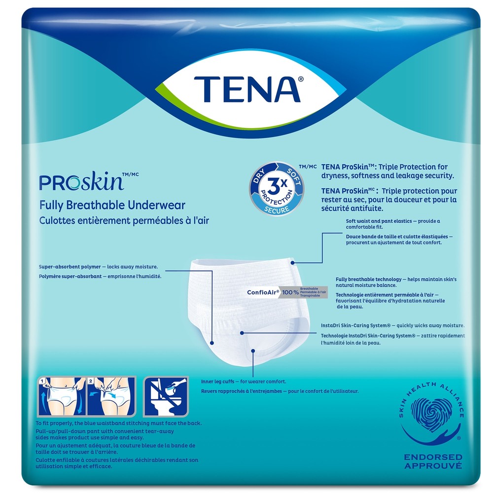 TENA Disposable Underwear Large Ultimate-Extra 64 Ct