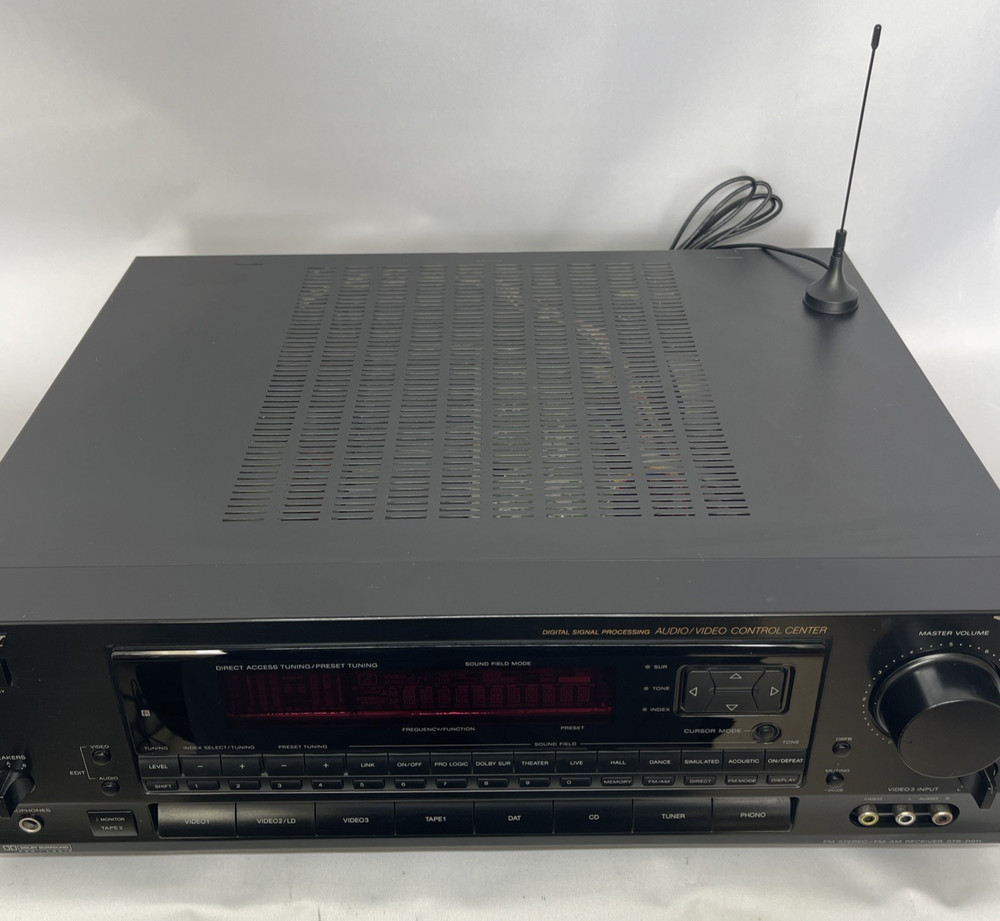 TESTED Sony STR-D911 Digital Sig. Processing Audio/Video Control + REMOTE BUNDLE