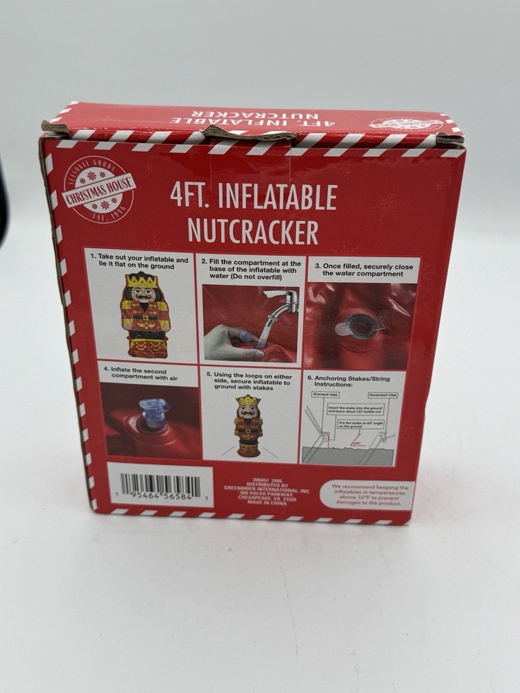 4ft Inflatable Nutcracker Water Inflatable
