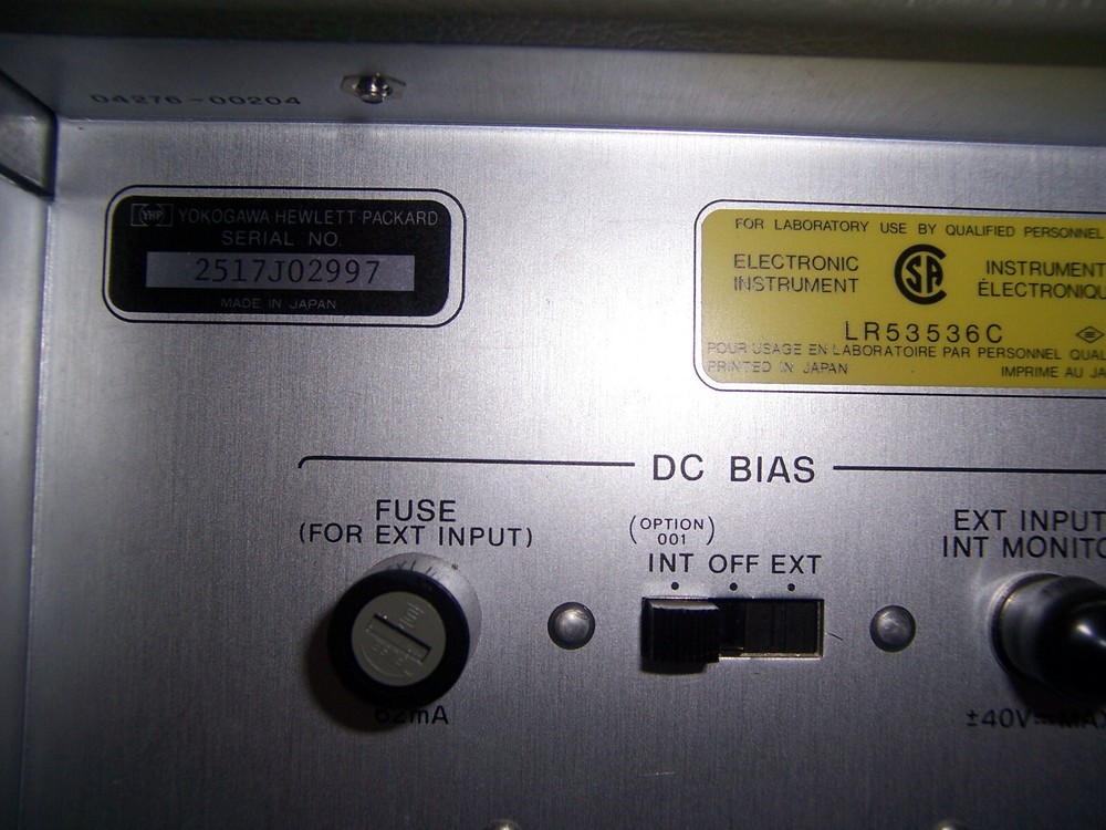 12801 HP 4276A LCZ meter