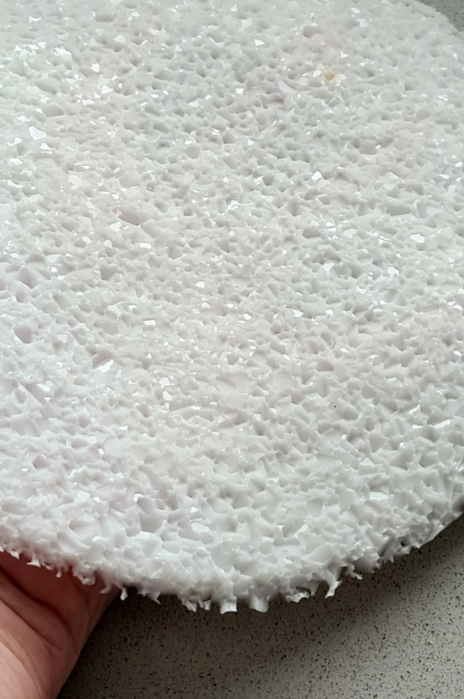 Large DRUZY Crystal Insert Silicone Disc AU