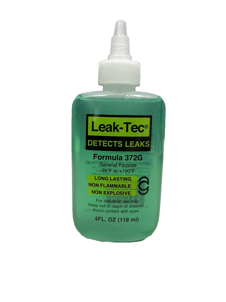 Leak-Tec 372G Liquid Leak Detector 4 OZ Squeeze Bottle