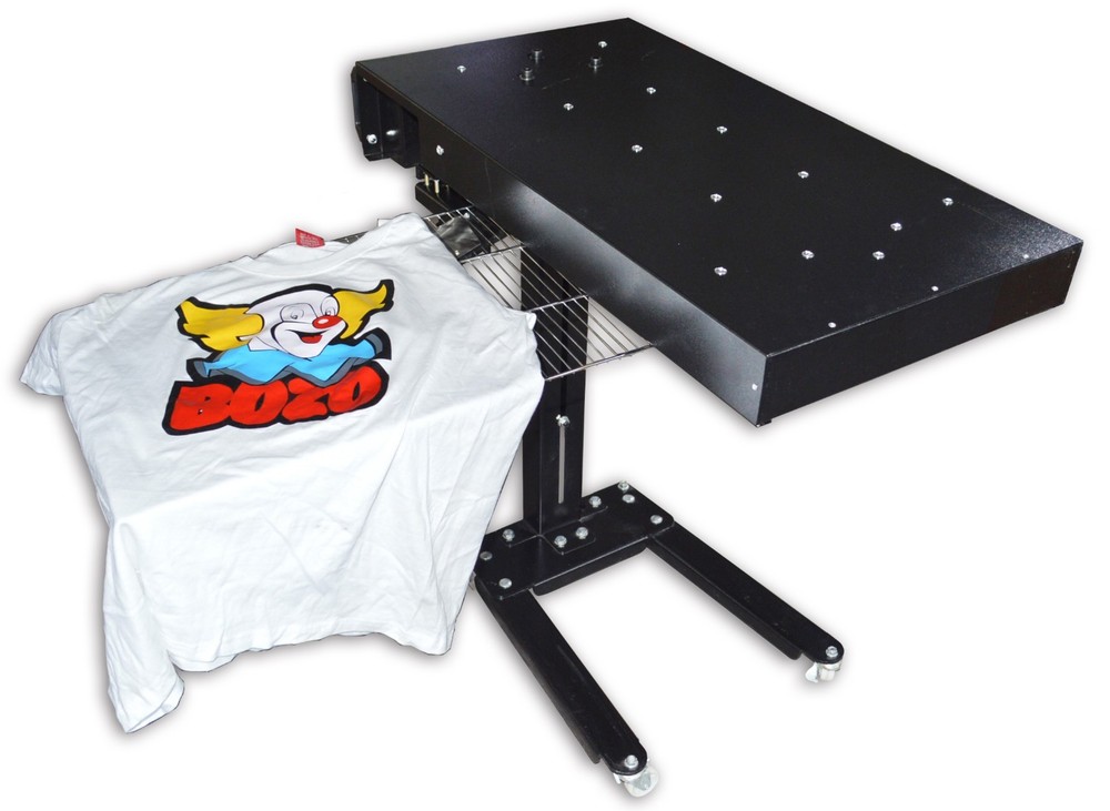 4-4 Screen Printing Machine & Flash Dryer Screen Frame Squeegee Start Package