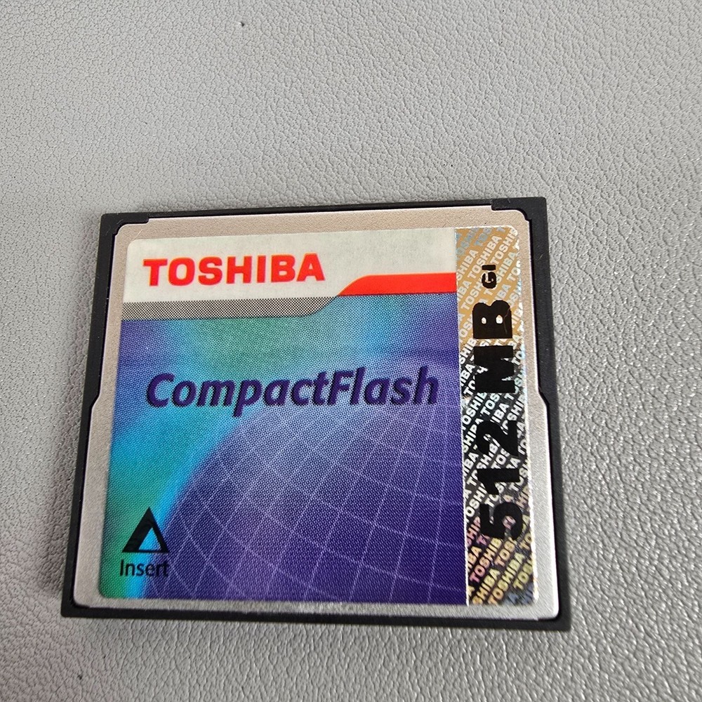 Toshiba 512MB CompactFlash Memory Card
