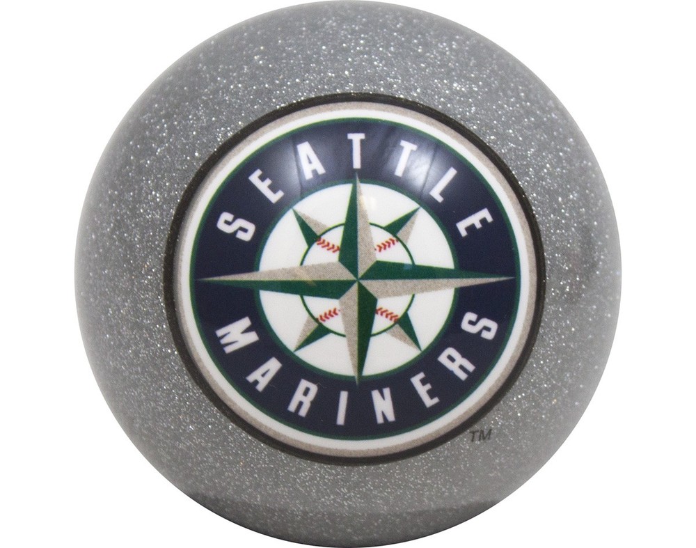 MLB Imperial Seattle Mariners Pool Billiard Cue/8 Ball - Silver