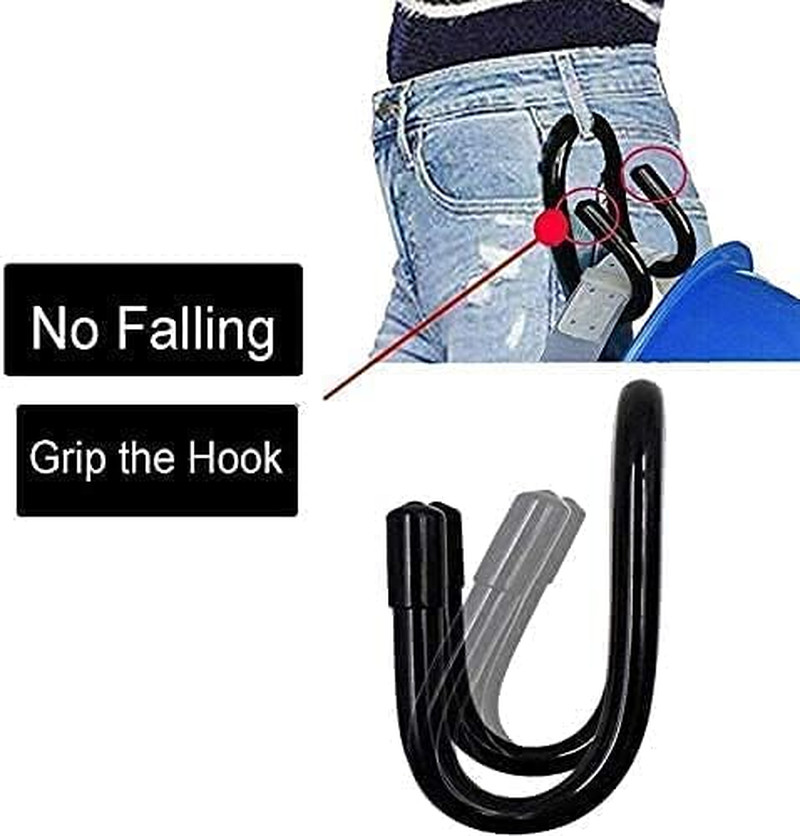 2 Pack Flexible Over The Seat Hard Hat Rack Holder for Vehicle Truck Car