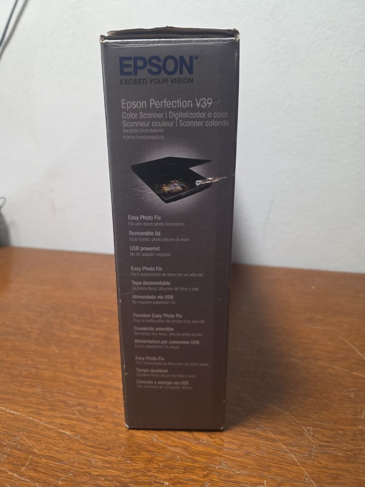 Epson Perfection V39 Flatbed Scanner