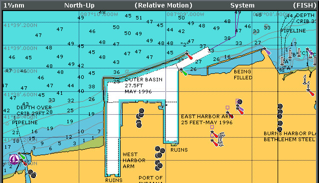 Navionics CF/1G900XL3 West Great Lakes CF Compact Flash Chart Card