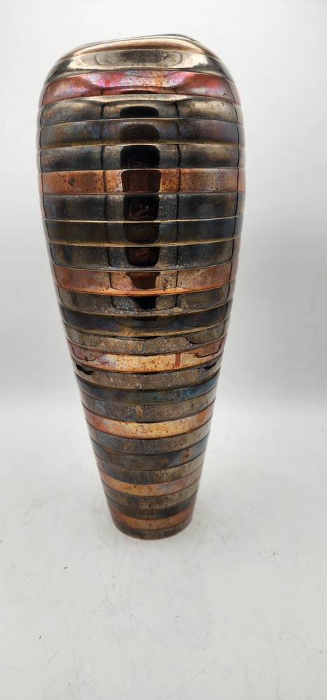 Solid Brass Layered Vase Made In India