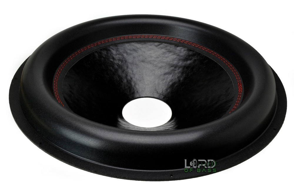 15" Big Roll Subwoofer Speaker Cone Red Stitch CN1535RS