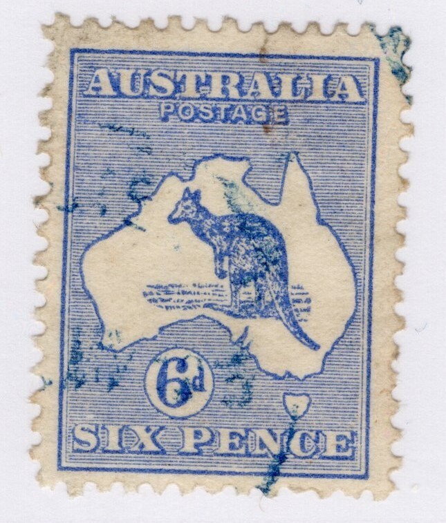 Australia Scott 48 used, Die II