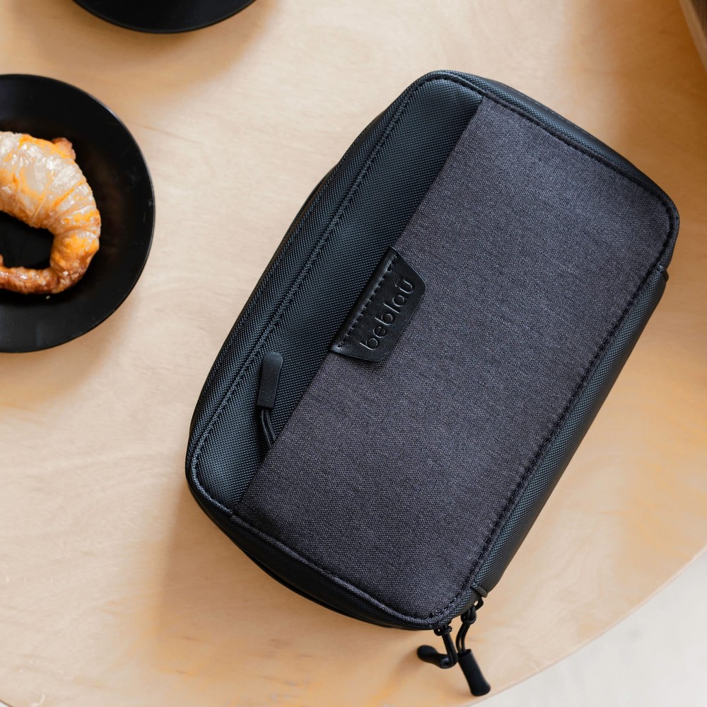 Beblau POUCH Electronics Accessories Organizer Bag | Adjustable strap | Zippe...