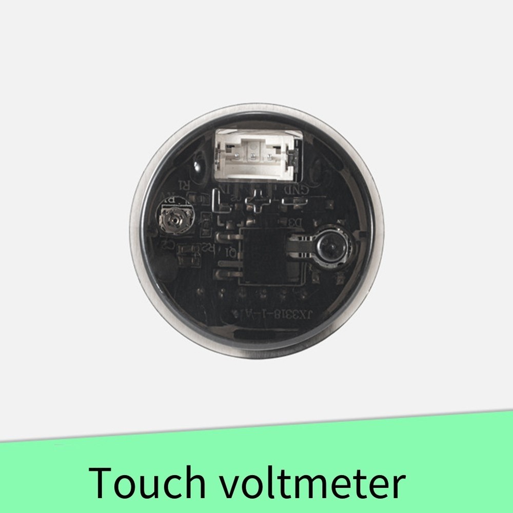 User Friendly Digital Voltmeter with Touch Activation for Accurate Readings