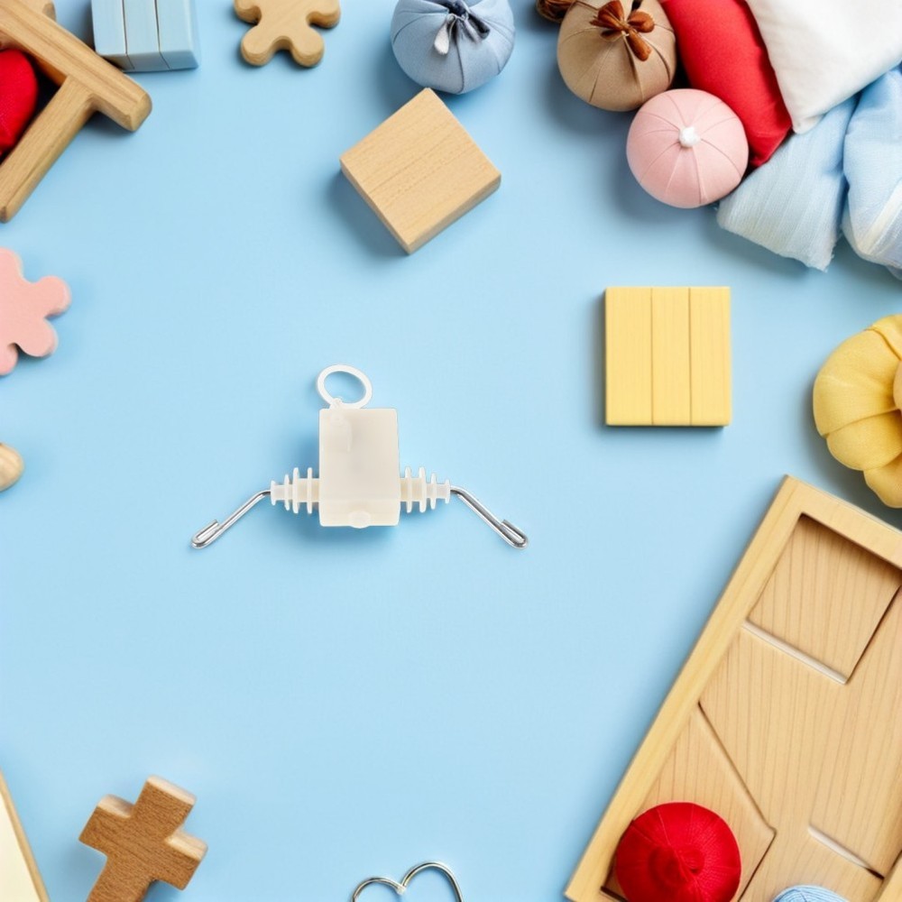 8 Pcs Pull String Toy Crafting Mechanism Kit Doll Making Supplies