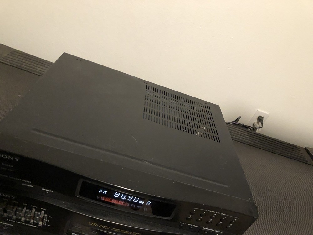 SONY HST-D107 STEREO DECK RECEIVER Tape Deck Not Working Correctly