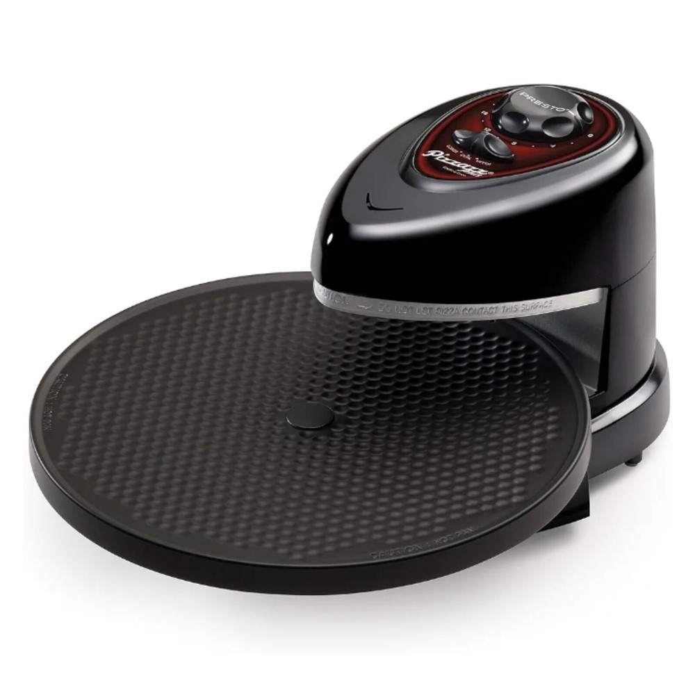Presto 03430 Pizzazz Plus Rotating Oven, Black
