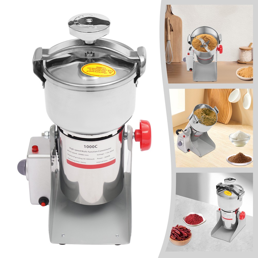 Electric Dry Grain Mill Grinder, Commercial Grinders