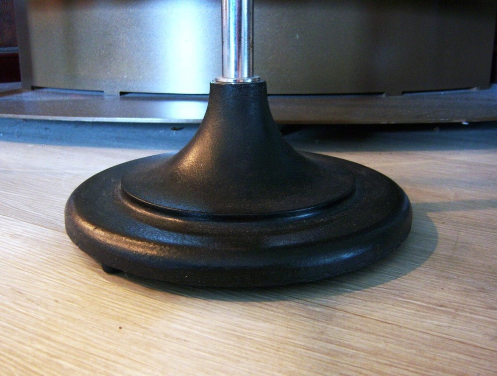 Vintage 1940's Shure 51 Dynamic microphone w cable & Bogen stand Jerry Lee Lewis