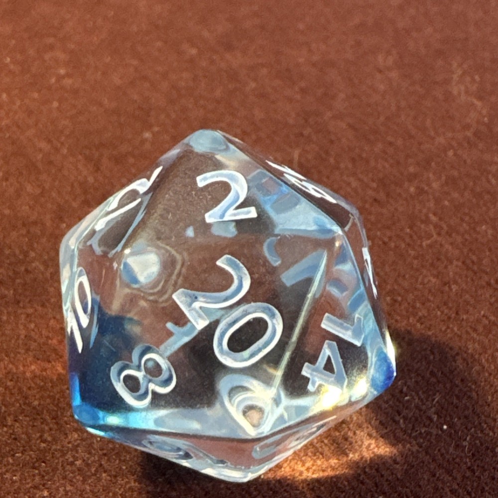 Floating Mist Polyhedral Dice Set 7 Pieces - RPG DND K